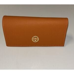 TORY BURCH Burnt Orange Eyeglasses Sunglasses Case only